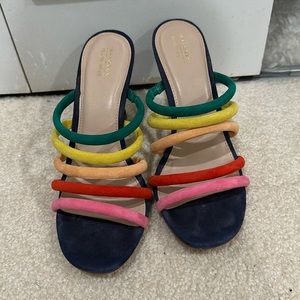 Halogen Atlantic Pacific suede summer sandals